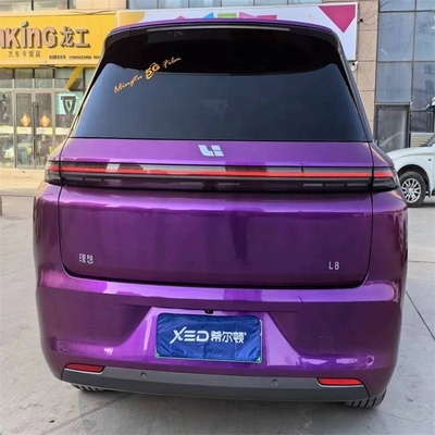제거 할 수 있는 접착성 초 매트 보라색 차 랩 비닐