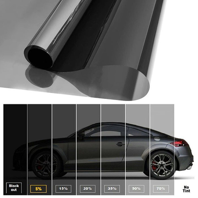 10 자동차용 UV 창문 필름 Mingtu NX50 VLT50% Hight PET 태양 창문 색조 반 노란색