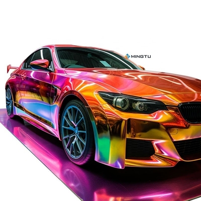 1.52x18m 컬러 변경 자동차 랩 비닐 필름 Mingtu OEM ODM 디자인 스타일 팬 클럽