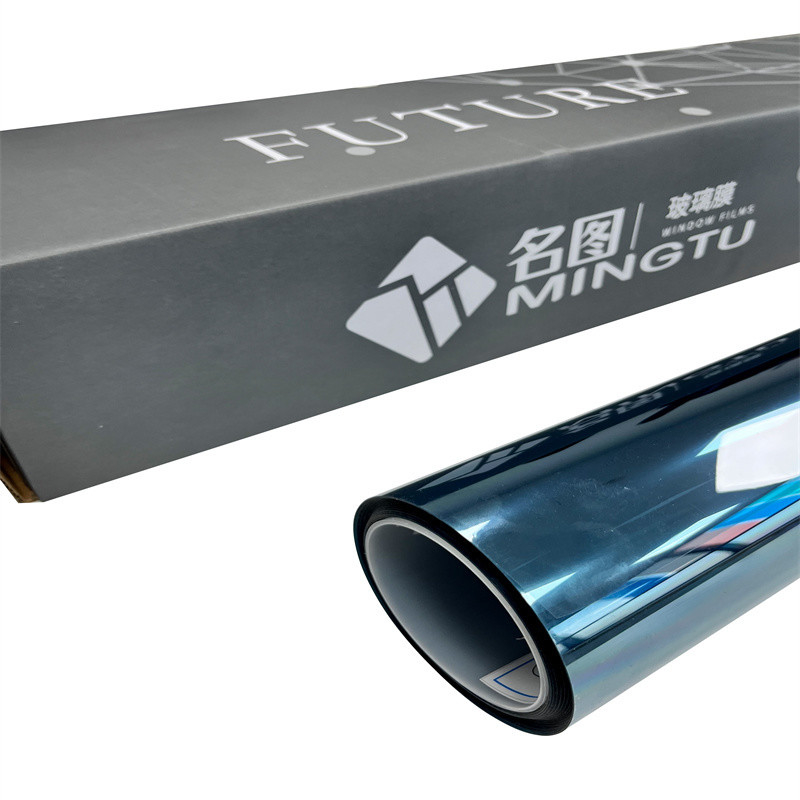 MINGTU UVTIN60 단색 디자인 스타일의 단열 UV400 창 태양 색채 필름